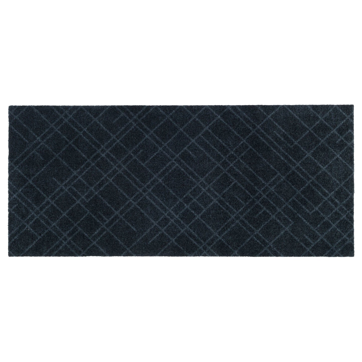 GULVMÅTTE 67 x 150 CM - LINES DARK GREY