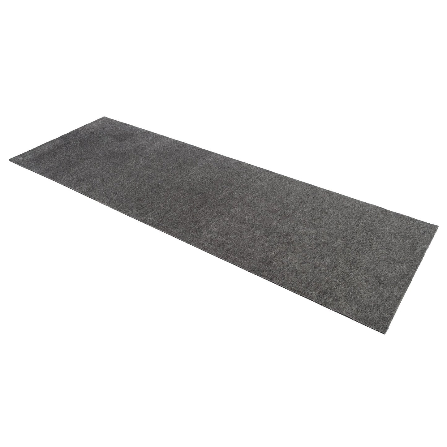 TÆPPE/MÅTTE 90 x 200 cm - UNI COLOR STEELGREY