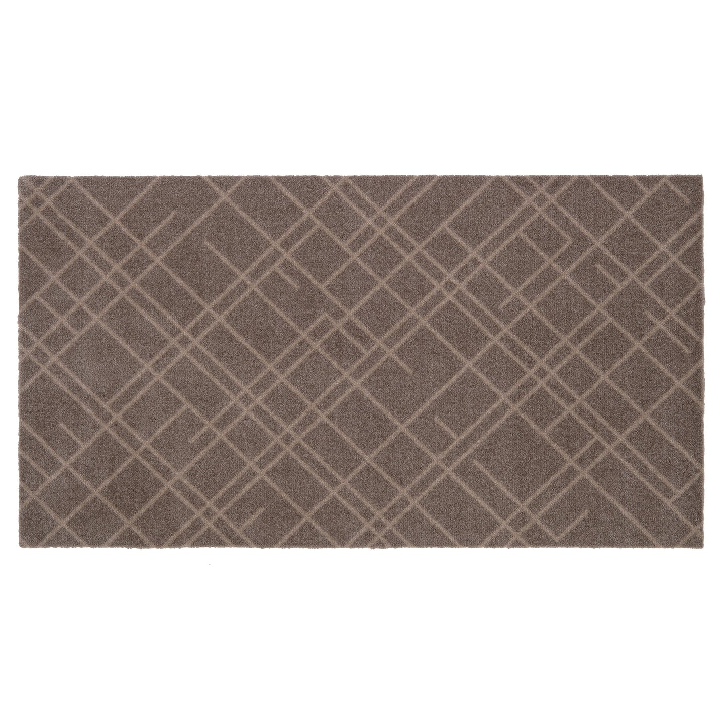 GULVMÅTTE 67 x 120 CM - LINES SAND/BEIGE