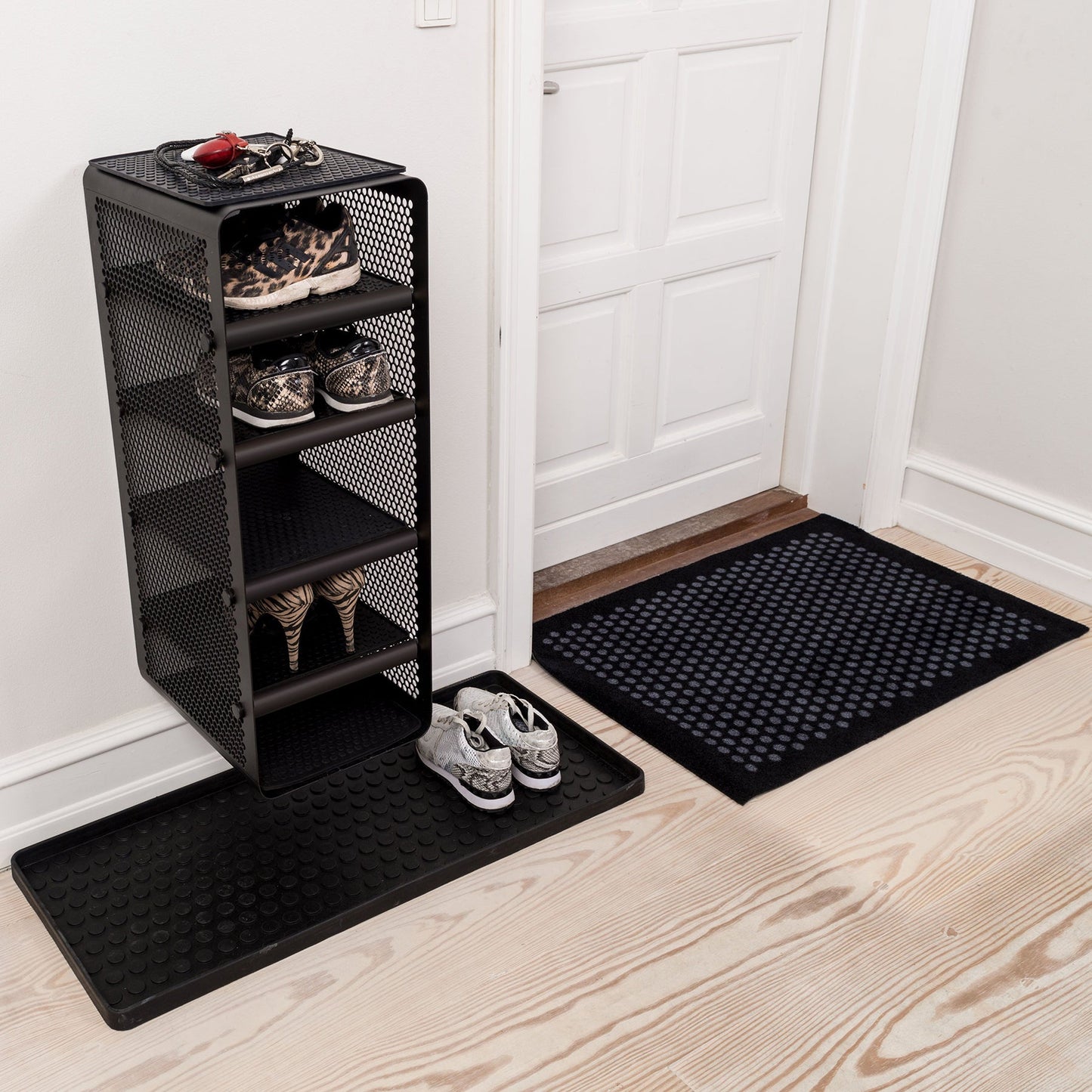 TICA RACK, WALL - LARGE/BLACK
