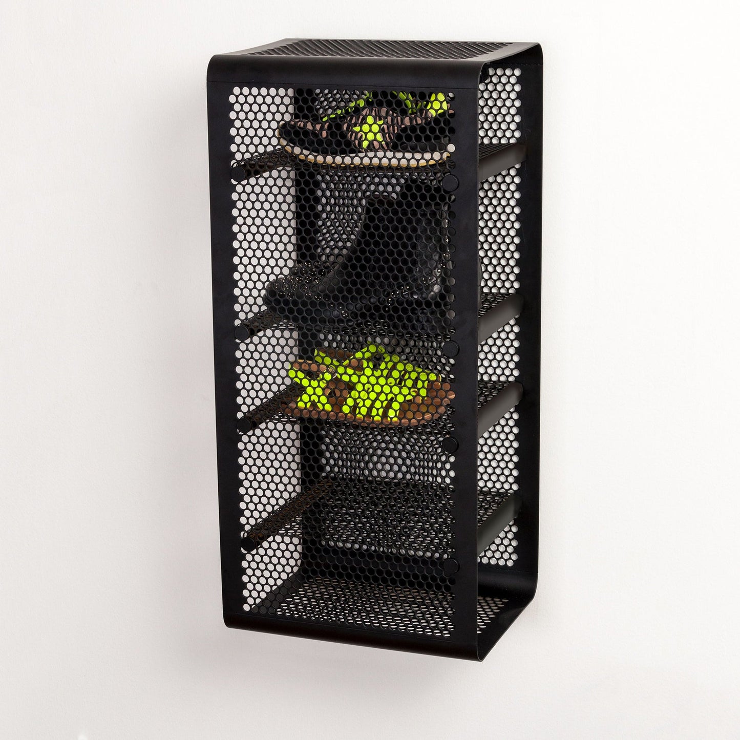 TICA RACK, WALL - LARGE/BLACK
