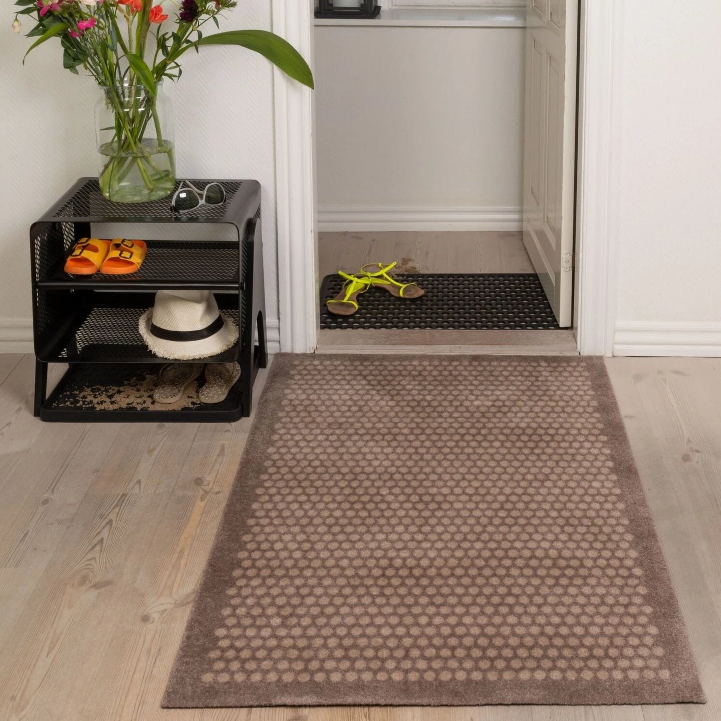 GULVMÅTTE 90 x 130 CM - DOT SAND