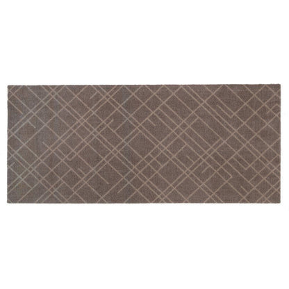 GULVMÅTTE 67 x 150 CM - LINES SAND/BEIGE