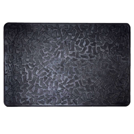 DØRMÅTTE i gummi 60 x 90 cm - FOOTWEAR