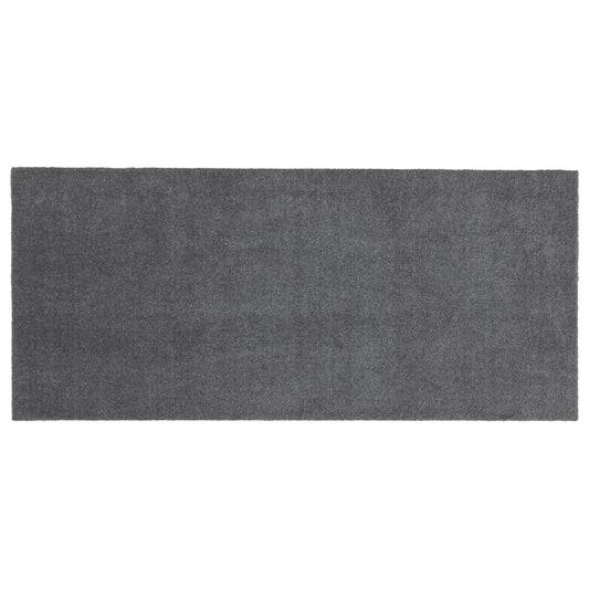 TÆPPE/MÅTTE 67 x 150 CM - UNI COLOR STEELGREY