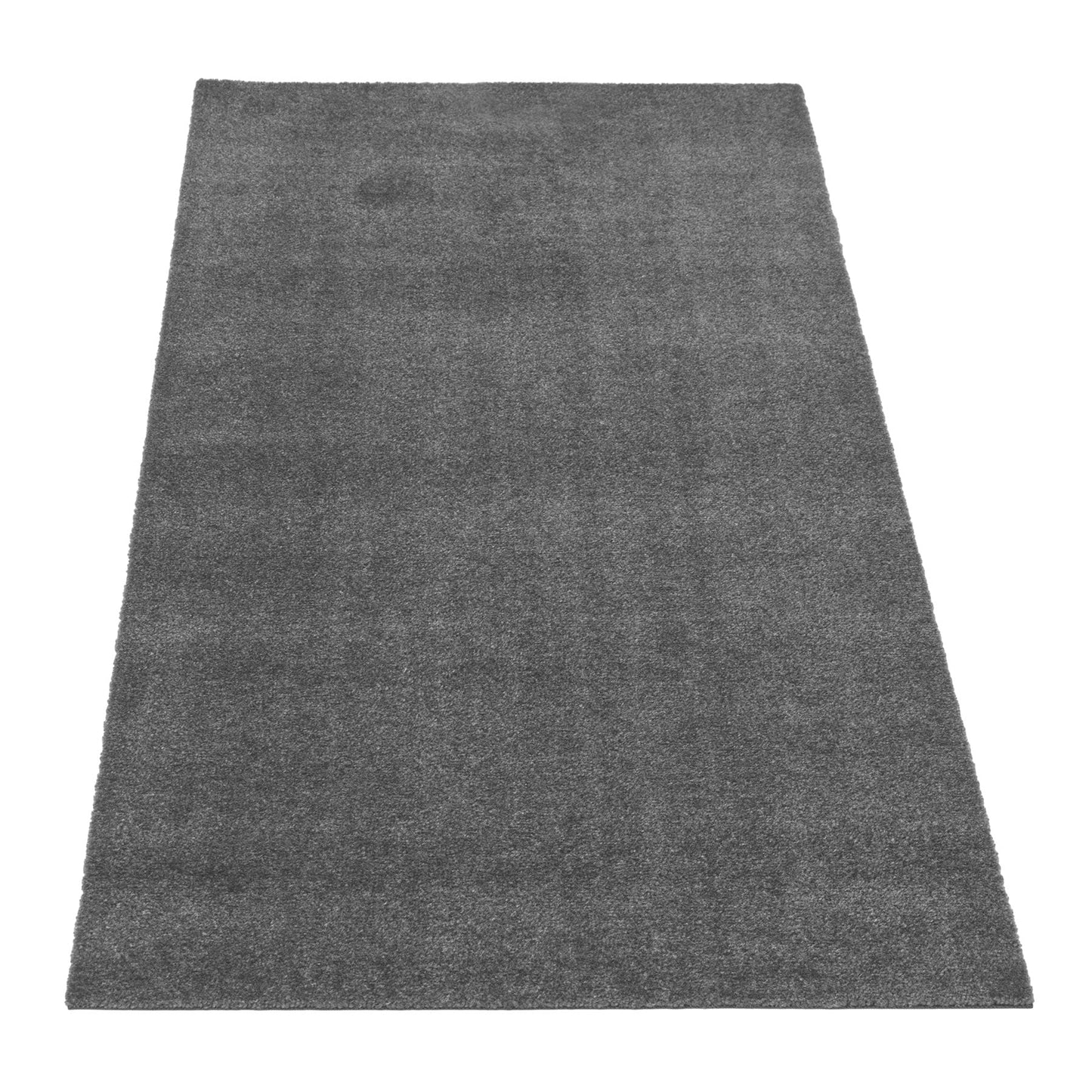 TÆPPE/MÅTTE 67 x 150 CM - UNI COLOR STEELGREY