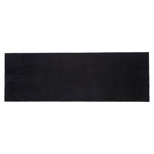 TÆPPE/MÅTTE 67 x 200 cm - UNI COLOR sort