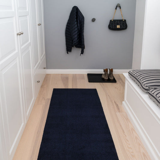 GULVMÅTTE 67 x 150 CM - UNI COLOR BLUE