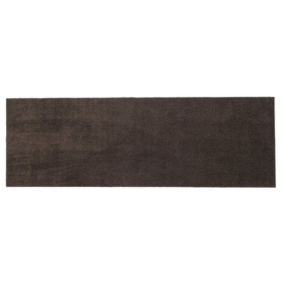 TÆPPE/MÅTTE 90 x 200 cm - UNI COLOR brun