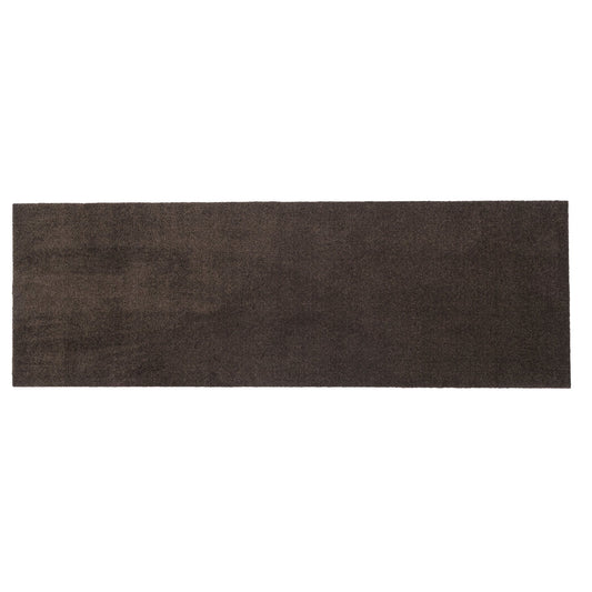 TÆPPE/MÅTTE 90 x 200 cm - UNI COLOR brun