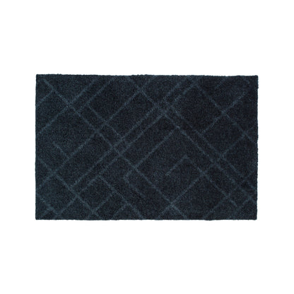 GULVMÅTTE 40 x 60 cm - LINES DARK GREY