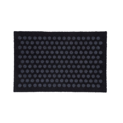 GULVMÅTTE 40 x 60 cm - DOT SORT/GRÅ