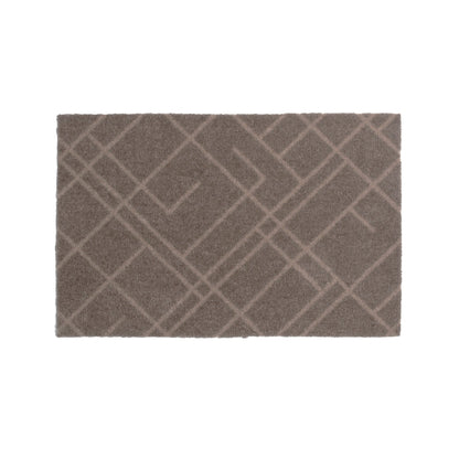 GULVMÅTTE 40 x 60 cm - LINES SAND/BEIGE
