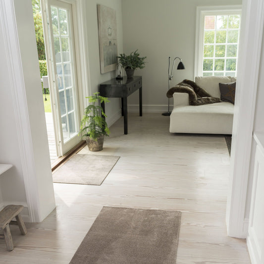 GULVMÅTTE 60 x 90 CM - UNI COLOR SAND