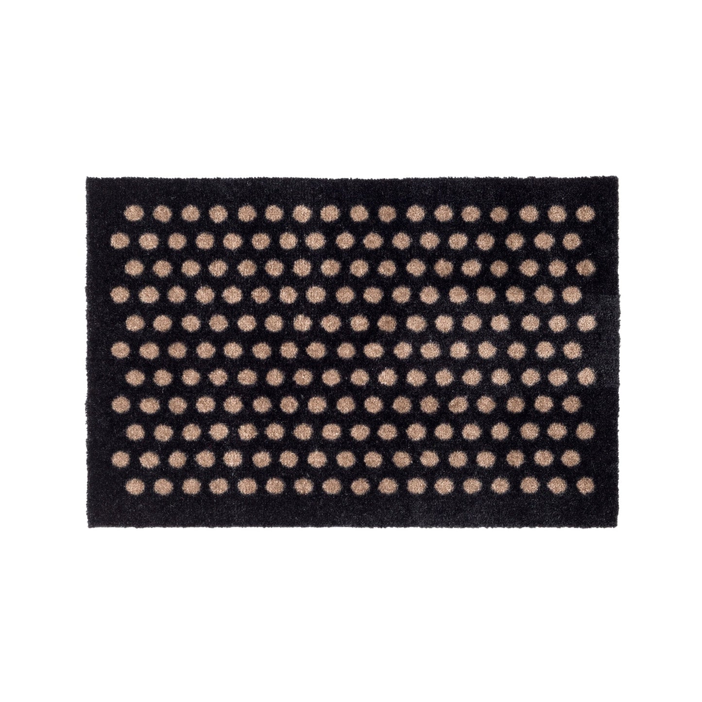 GULVMÅTTE 40 x 60 cm - DOT SORT/SAND