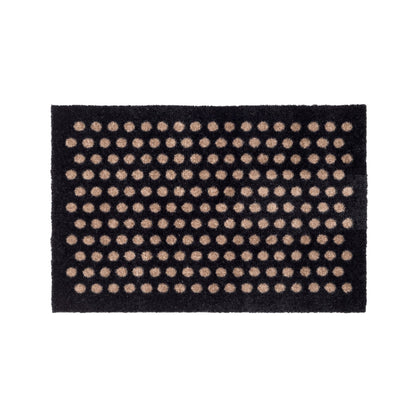 GULVMÅTTE 40 x 60 cm - DOT SORT/SAND
