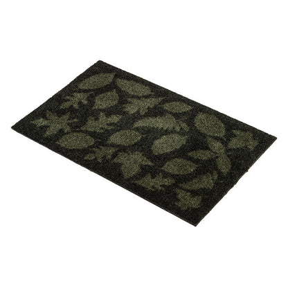 GULVMÅTTE 40 x 60 CM - LEAVES/DARK GREEN