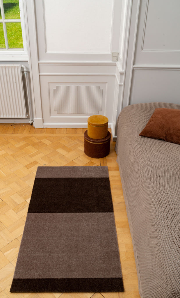 STRIPES HORISONTAL - SAND/BRUN