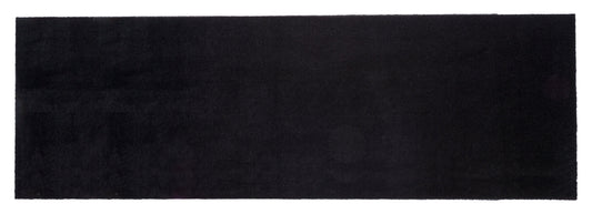 TÆPPE/MÅTTE 100 x 300 CM - UNI COLOR sort