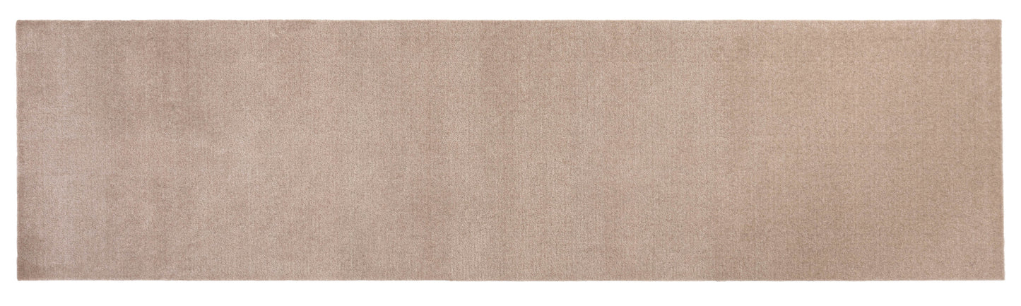 TÆPPE/MÅTTE 67 x 250 CM - UNI COLOR IVORY
